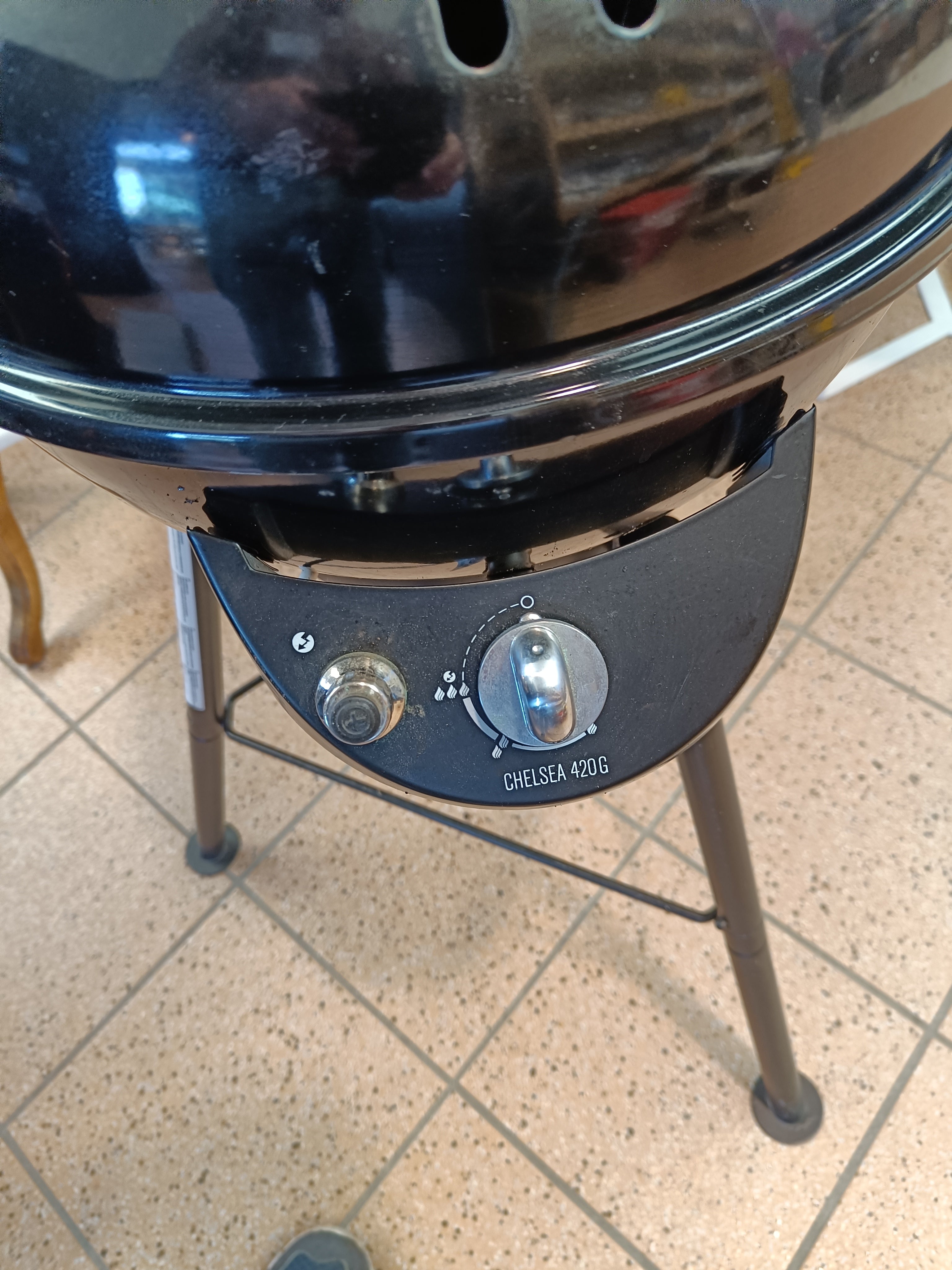 Lille gasgrill Ø 40 cm